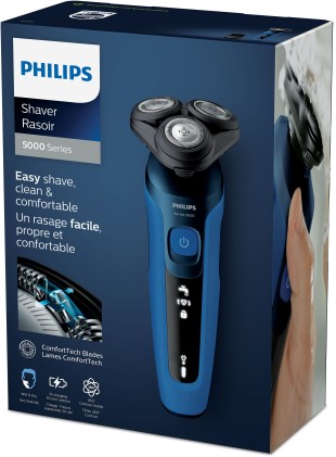 Philips Rasoio S5466 Elettrico Shave &Go Wet&Dry