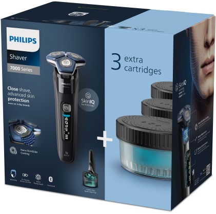 Philips Rasoio Elettrico  Special Kit Rasoio 7000 + Rasoio Oneblade