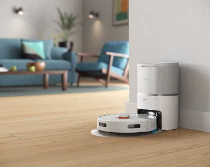 Aspirapolvere Robot  Xu3110 Aqua Aspira E Lava Con Serbatoio Bianco