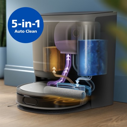 Aspirapolvere Robot  Xu9100/10 Aspira E Lava Con Serbatoio