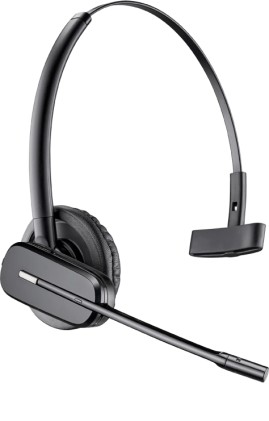 POLY CS540/A Auricolare Wireless A clip Ufficio Nero