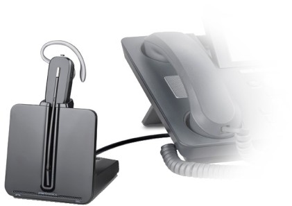 POLY CS540 + HL10 Auricolare Wireless A clip Ufficio Nero