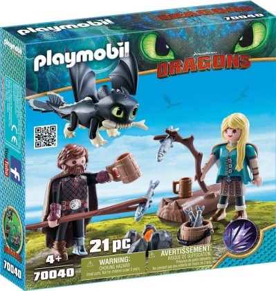 Playmobil SET HICCUP E ASTRID