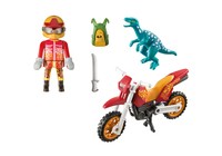 Playmobil MOTO DA CROSS E RAPTOR