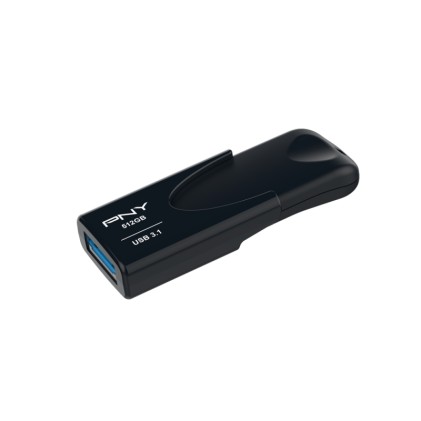 PNY Attache 4 unit&agrave; flash USB 512 GB USB tipo A 3.2 Gen 1 (3.1 Gen 1) Nero