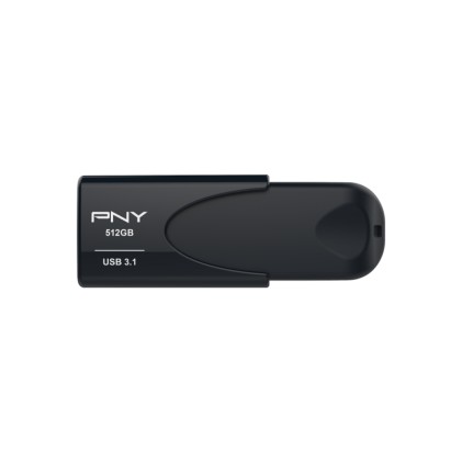 PNY Attache 4 unit&agrave; flash USB 512 GB USB tipo A 3.2 Gen 1 (3.1 Gen 1) Nero