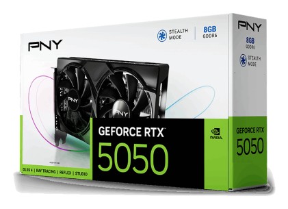 PNY GeForce RTX 5050 NVIDIA 8 GB GDDR6