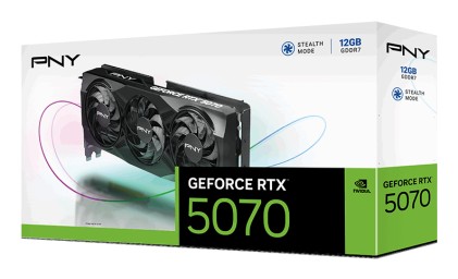 PNY GeForce RTX 5070 NVIDIA 12 GB GDDR7