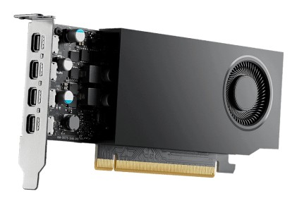 Vga Pny Nvidia Quadro A1000 8Gb 35W Ddr6 128Bit 4Xmdp Pci-E Low Profile
