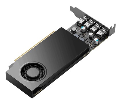 Vga Pny Nvidia Quadro A1000 8Gb 35W Ddr6 128Bit 4Xmdp Pci-E Low Profile