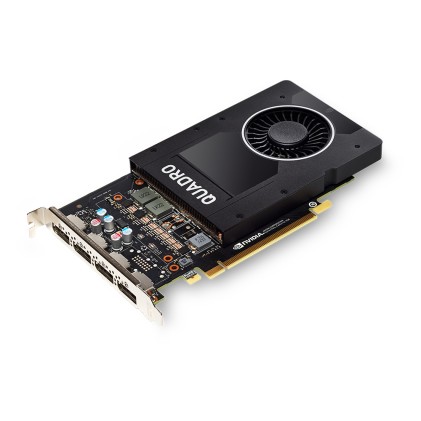 Pny Vga Quadro P2000 Pascal 1024 Cuda Cores 5Gb Gddr5 Dp 1.4