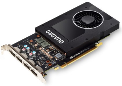 PNY NVIDIA Quadro P2200 PCI-Express 3.0 x16 5GB GDDR5X 160bit HDCP 2.2 and HDMI 2.0b support 4xDP 1.4