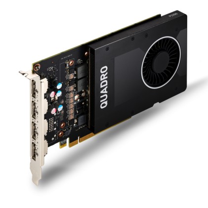PNY NVIDIA Quadro P2200 PCI-Express 3.0 x16 5GB GDDR5X 160bit HDCP 2.2 and HDMI 2.0b support 4xDP 1.4