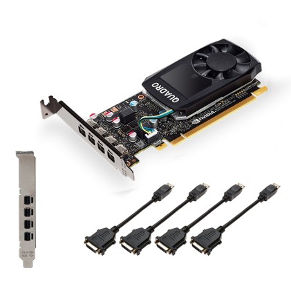 PNY VCQP620DVIV2-PB scheda video NVIDIA Quadro P620 V2 2 GB GDDR5