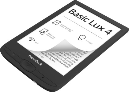 E-Book Reader Lux 4 Ink Black 6 Ts 8Gb Wifi Usb Linux Pocketbook