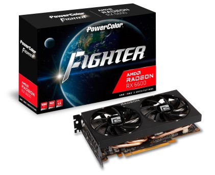 PowerColor AXRX 6600 8GBD6-3DH scheda video AMD Radeon RX 6600 8 GB GDDR6