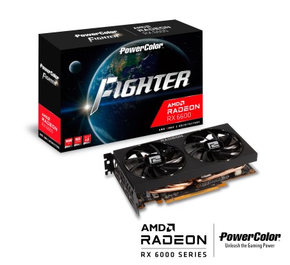 PowerColor AXRX 6600 8GBD6-3DH scheda video AMD Radeon RX 6600 8 GB GDDR6