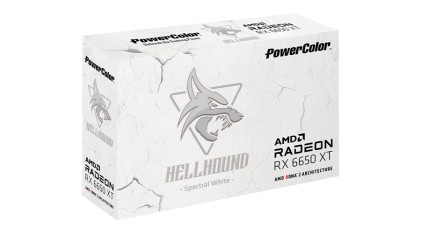 VGA PowerColor Radeon Hellhound Spectral White RX 6650 XT 8GB GDDR6
