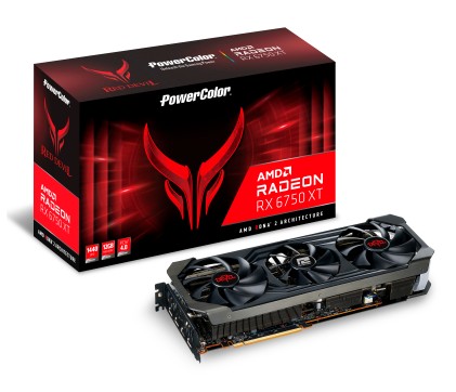 PowerColor Red Devil AXRX 6750XT 12GBD6-3DHE/OC scheda video AMD Radeon RX 6750 XT 12 GB GDDR6