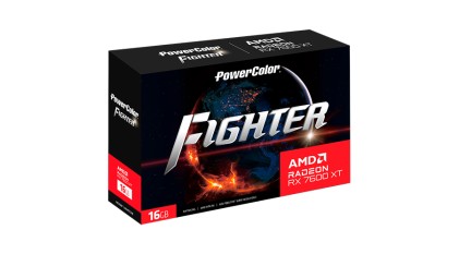 VGA PowerColor Radeon Fighter RX 7600 XT 16GB GDDR6