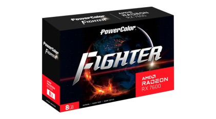 VGA PowerColor Radeon Fighter RX 7600 8GB GDDR6