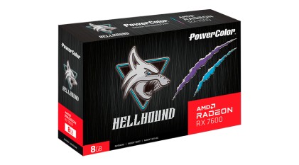 VGA PowerColor Radeon Hellhound RX 7600 8GB GDDR6
