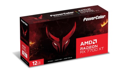 PowerColor Red Devil RX 7700 XT 12G-E/OC AMD Radeon RX 7700 XT 12 GB GDDR6
