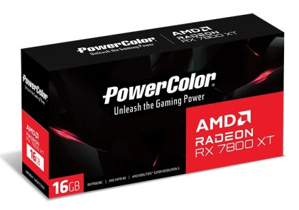 PowerColor RX 7800 XT AMD Radeon RX 7800 XT 16 GB GDDR6