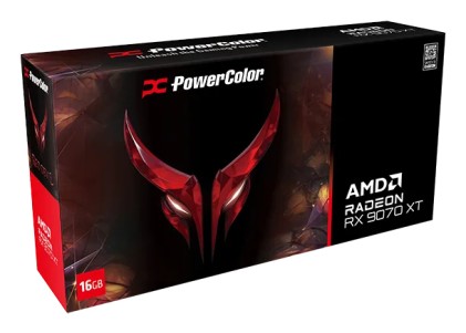 VGA PowerColor Radeon Red Devil RX 9070 XT 16GB GDDR6 - CONFEZIONE APERTA