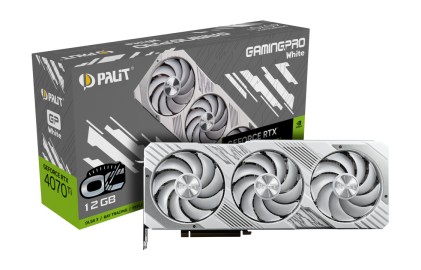 Palit NED407TV19K9-1043W scheda video NVIDIA GeForce RTX 4070 Ti 12 GB GDDR6X
