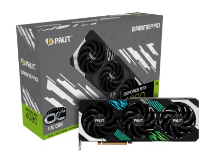 Palit GeForce RTX 4080 GamingPro OC NVIDIA 16 GB GDDR6X