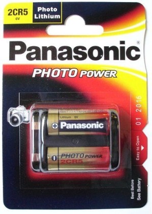 Batterie Bottone Panasonic 2Cr5