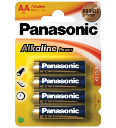 Batterie Stilo Panasonic Lr6Apb 4Pb Alk Power 43741