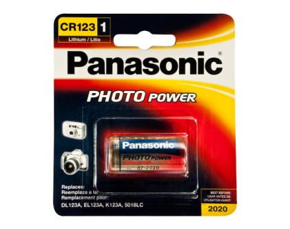 Batteria Cr123 Panasonic Cr-123Al/1Bp