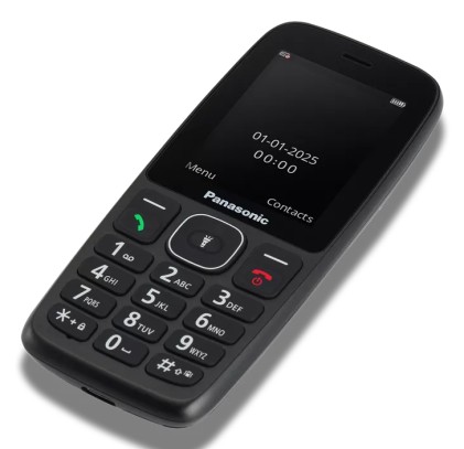 Telefono Cellulare Senior Acustic 2,4Mp3 Reg 4G Fotoc 0,3Mp Nero