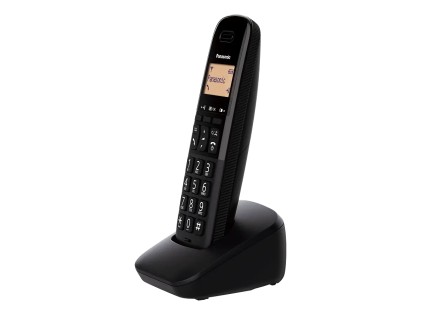 Telefono Cordless Pan Tgb610 Nero Ora/Id Chi./Rubrica 50 Num/18 Ore