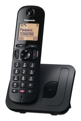 Telefon0 Cordless Pan Tgc250 Nero Gap Vivav/16Ore/Id Chi./Rubrica 50N