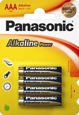 Batterie Ministilo Panasonic Lr03Apb 4Bp Alk Power