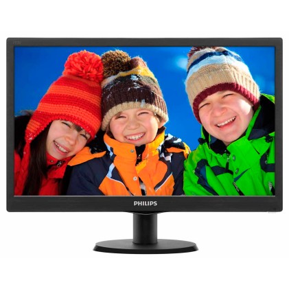 Philips Monitor 18,5 Led Tn 16:9 1366X768 5Ms 200 Cdm, Vga