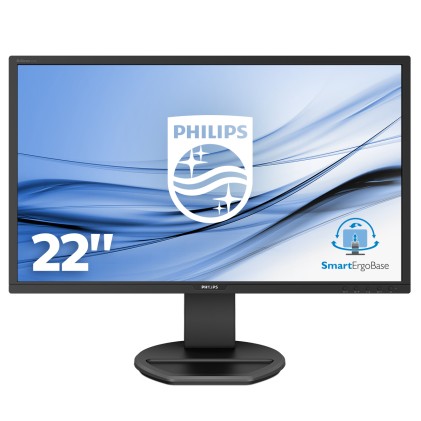 Philips Monitor 21,5 Led Fhd 16:9 Pivot 250Cd/M Hdmi Vga 1Ms Girevole