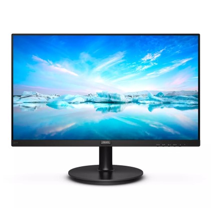 Philips Monitor 21,5 Led Va 16:9 Fhd 4Ms 200 Cdm, Vga/Hdmi, Multimediale