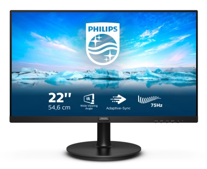 Mon 21,5"Va Vga Hdmi Vesa Dvi Philips 221V8Ld/00 4000:1 4Ms