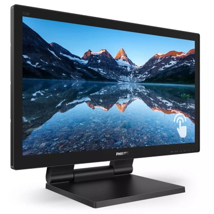 Philips Monitor Touch 21,5 16:9 1Ms 250 Cdm, Vga/Dvi/Dp/Hdmi, Ip65, Multimediale