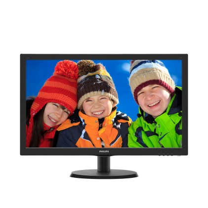 Philips Monitor 21,5 Led Tn 16:9 Fhd, 200 Cdm, 5Ms, Vga/Hdmi Ts