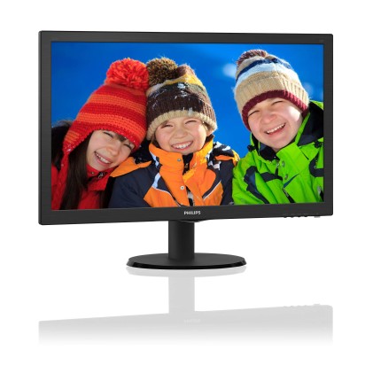 Philips Monitor 21,5 Led Tn 16:9 Fhd, 200 Cdm, 5Ms, Vga/Hdmi Ts