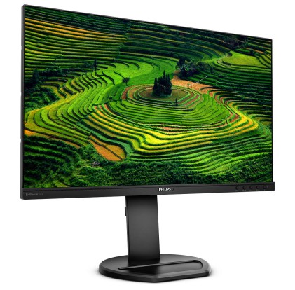 Philips Monitor 23,8 Led Ips 16:9 Fhd 5Ms 250Cdm, Vga/Dvi/Dp/Hdmi, Usb, Multimediale