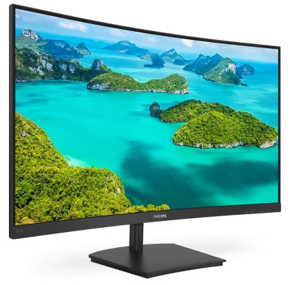 Philips Monitor Curvo 23,6 Led Va 16:9 Vga/Hdmi