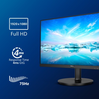 Mon 23,6"Va Mm Vga Hdmi 4Ms Philips 241V8La/00 16:9 3000:1