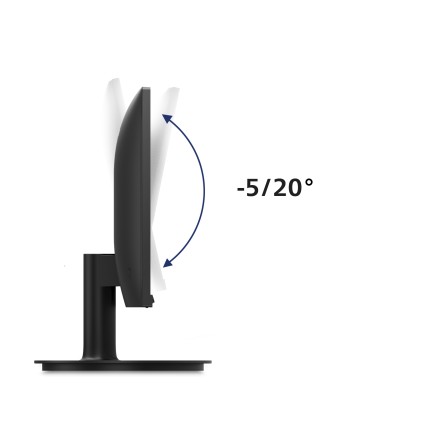 Mon 23,6"Va Vga Hdmi 4Ms Philips 241V8L/00 16:9 3000:1