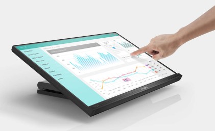 Mon Touch 23,8"Ips Hdmi Dp 10Tocchi Usb3.1 Smoothtouch 16:9 Usb